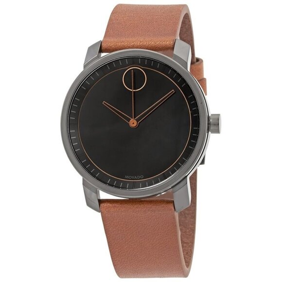 NWT Movado Fashion Men's Quartz Steel Authentic Watch - Picture 1 of 4